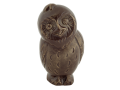 Hibou en chocolat noir