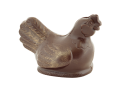 Moulage de Pâques poule chocolat noir