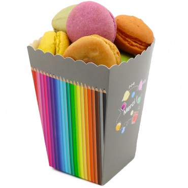 Cône macarons