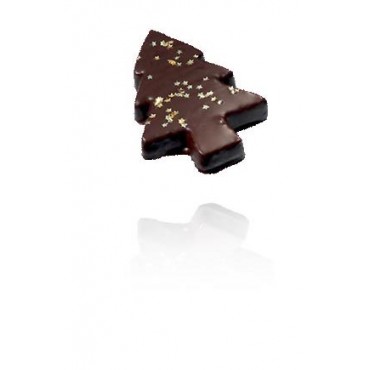 Bouchée "sapin de noël"noir