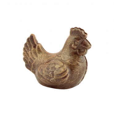 Petite poule chocolat noir