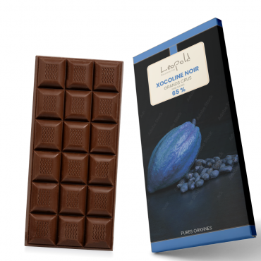 Tablette chocolat sans sucres noir