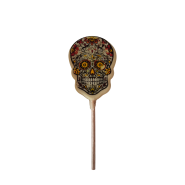 sucette halloween chocolat blanc sucette halloween chocolat blanc