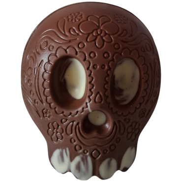 Moulage tête de mort mexicain lait Moulage tête de mort mexicain lait