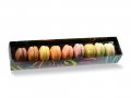 Coffret de 9 macarons assortis