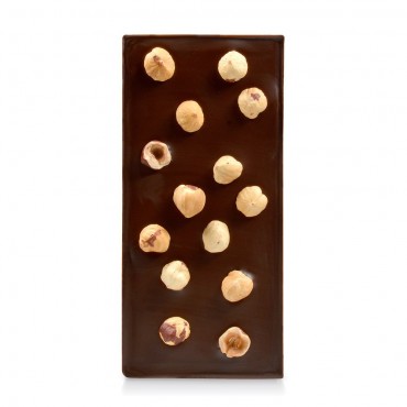 Tablette chocolat sans sucres noir aux noisettes Tablette chocolat sans sucres noir aux noisettes