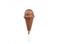 sucette chocolat lait cornet de glace