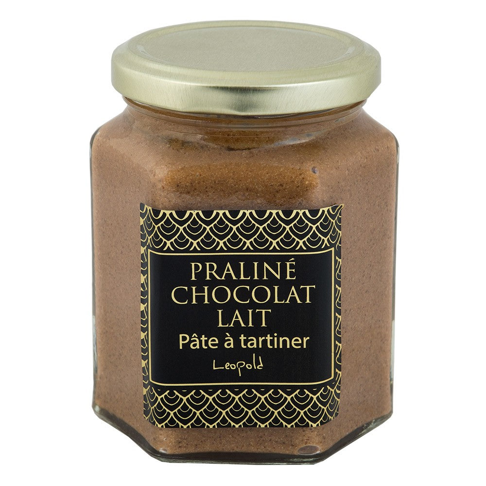 Pâte à tartiner "Praliné chocolat lait" artisanale