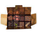 Ballotin chocolats assortis 195g collection classique ouvert