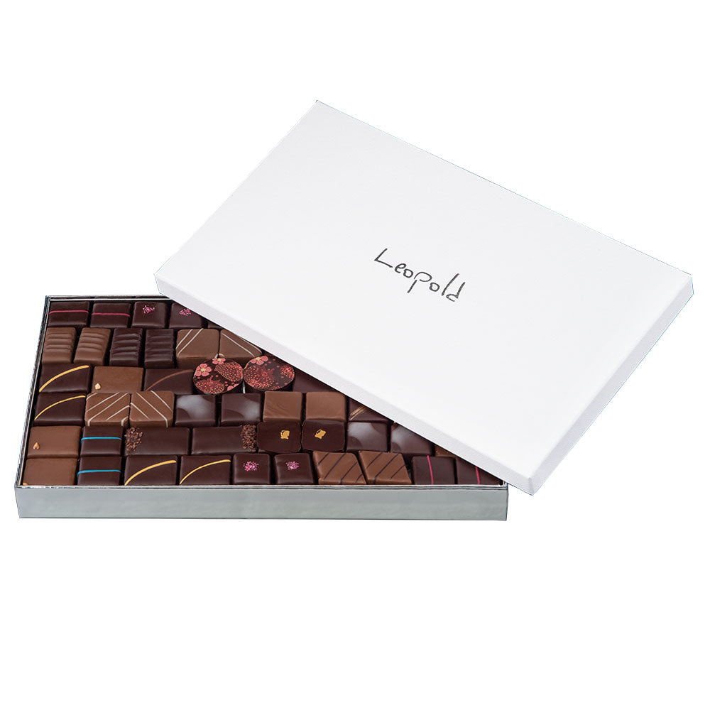 Coffret chocolat vendôme T4 ouvert