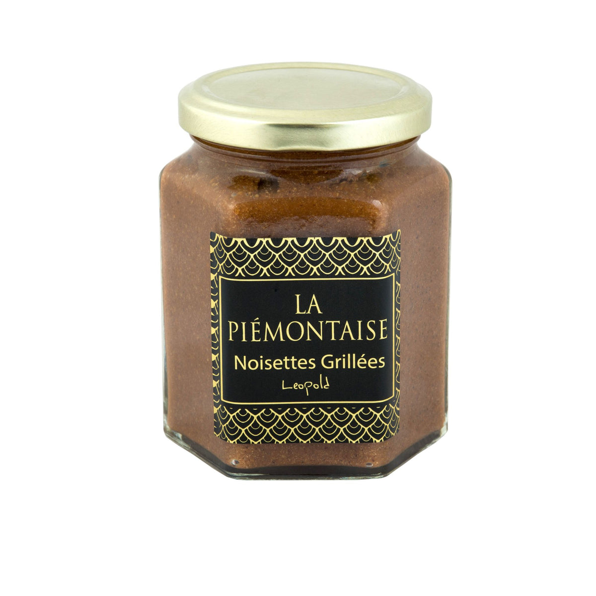 Pâte à tartiner La Piémontaise Leopold — Praliné aux noisettes grillées du Piémont