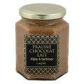 Pot pâte à tartiner praliné chocolat lait