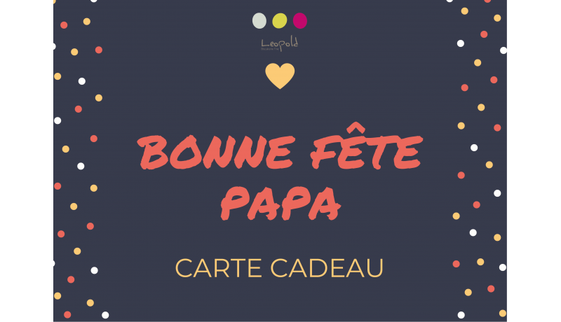 Carte Cadeau Bonne Fête Papa